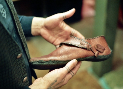 The Hand made shoe